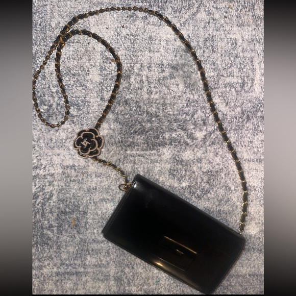 Authentic Gucci Wallet Clutch - Tom Ford Collection Y2K Patent Leather- Black - Picture 2 of 8